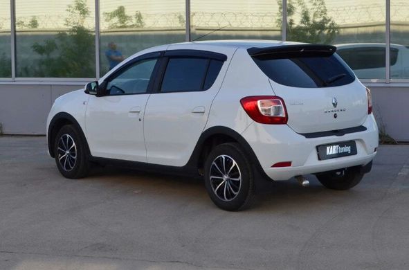 Накладки на арки Renault Sandero \ Sandero Stepway 2014+ г.в. Рено Сандеро, Черный, Renault, Расширители арок, Не требуется, ABS-пластик, Sandero, Новое, На штатные места, Sandero 2014-