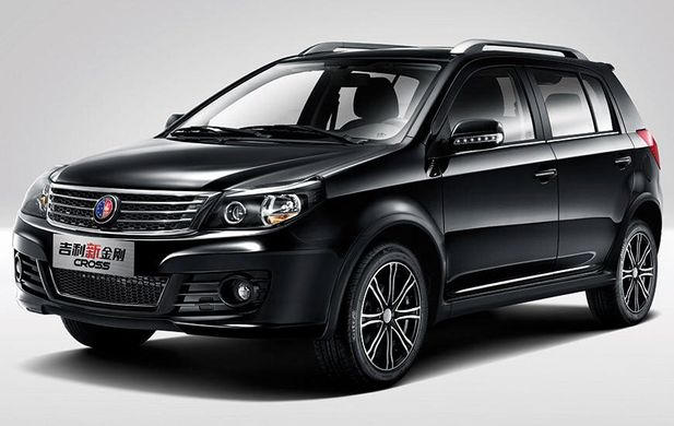 Реснички на фары GEELY MK CROSS 2010+ г.в. Джили МК Крос