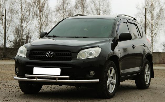 Защита переднего бампера двойной ус Toyota Rav4 2006-2012 г.в.