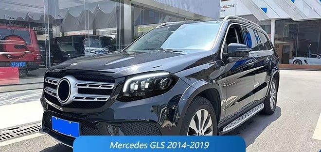 Передние лед фары для Mercedes-Benz GLS X166 2012-2018 г.в. Мерседес ГЛС, Mercedes, Альтернативная оптика, Новое