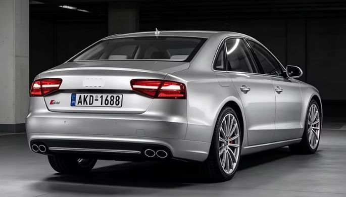Задние тюнинг лед фонари Audi A8 D4 2010-2017 г.в. Ауди А8 Д4, Audi, A8, Новое, На штатные места, A8 (4H2, 4H8) 2009-