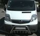 Защита переднего бампера (кенгурятник, бугель) Opel Vivaro