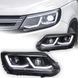Передние фары лед Volkswagen Tiguan 2007-2016 г.в. Тигуан, Внешний Тюнинг, Volkswagen, Альтернативная оптика, Tiguan, Новое, На штатные места, TIGUAN (5N_) 2007-