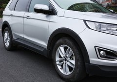 Накладки на арки Ford Edge 2014-2019 р.в. ABS пластик, Черный, Ford, Расширители арок, Не требуется, ABS-пластик, Edge, Новое, На штатные места, EDGE 2014-