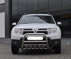Защита переднего бампера (кенгурятник, бугель, дуга) Renault Duster 2010-2017