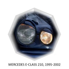 Вії на фари Mercedes E-class w210, 1995-2002 р.в. Мерседес 210