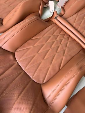 Чехлы на сидения из натуральной кожи для Toyota Camry xv80 2025+ г.в. Тойота Камри 80