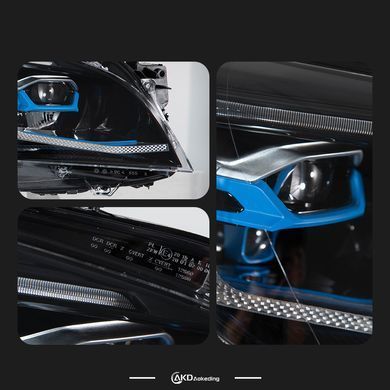 Передні тюнінг лед фари для BMW 7 серии F01 \ F02 730i 740i 750i 2013-2015 г.в.  БМВ Ф02, BMW, Альтернативная оптика, 7-Series, Новое, На штатные места