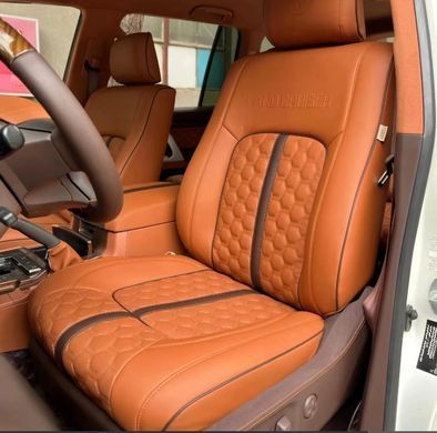 Чехлы на сидения из натуральной кожи для Toyota Camry xv80 2025+ г.в. Тойота Камри 80