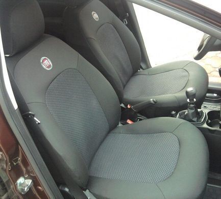 Чехлы на сидения Fiat Doblo (1+1) c 2010 г.в.