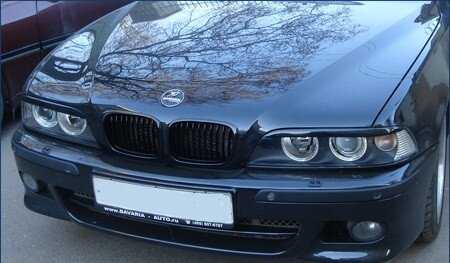 Ресницы BMW E39 реснички на фары бмв е39