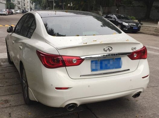 Спойлер багажника ( лип спойлер, сабля ) Infiniti Q50 2013+ г.в. ABS пластик