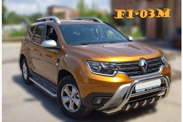 Защита переднего бампер ( кенгурятник ) Renault Duster 2018+ г.в. Рено Дастер