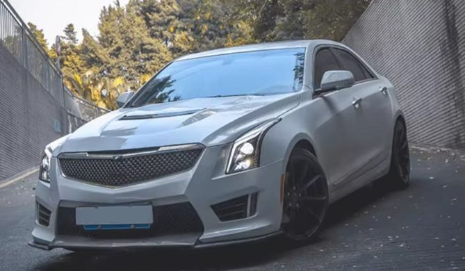Передние тюнинг лед фары Cadillac ATS 2013+ г.в. Кадилак АТС, Внешний Тюнинг, Cadillac, Альтернативная оптика, ATS, Новое, На штатные места, ATS 2013-