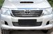 Защитная сетка переднего бампера Toyota Hilux 2011-2015 г.в. Тойота Хайлюкс