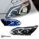 Передние тюнинг лед фары Ford Focus 3 дорестайлинг 2011-2014 г.в. Форд Фокус, Ford, Альтернативная оптика, Focus, Новое, На штатные места, FOCUS III 2011-