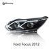 Передние тюнинг лед фары Ford Focus 3 дорестайлинг 2011-2014 г.в. Форд Фокус, Ford, Альтернативная оптика, Focus, Новое, На штатные места, FOCUS III 2011-
