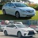 Передний бампер для Hyundai sonata 2010- 2015 г.в. стиль Lexus, Серый грунт (под покраску), Внешний Тюнинг, Hyundai, Передний бампер, Требуется, Полипропилен, Sonata, Новое, На штатные места