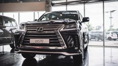 Тюнінг обвіс Lexus LX 570 / 450d 2016+ р.в. під заводську решітку, Черный, Lexus, Комплект обвеса, Требуется, Полипропилен, LX, Новое, На штатные места, LX570 2016-