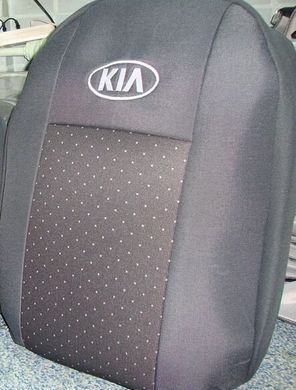 Чехлы на сидения Kia Rio III Sedan цельная с 2011 г.в.