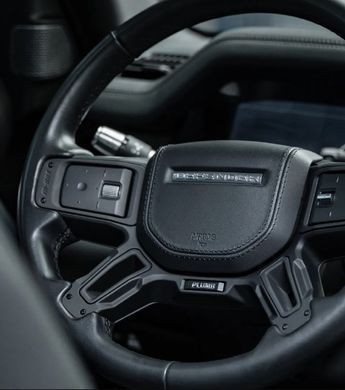 Комплект для модернизации рулевого колеса PLUMB для Land Rover Defender 2020+ г.в. Дефендер, Черный