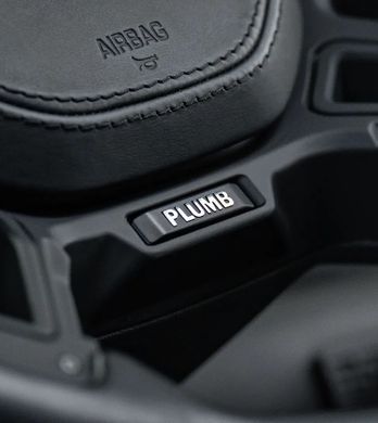 Комплект для модернизации рулевого колеса PLUMB для Land Rover Defender 2020+ г.в. Дефендер, Черный