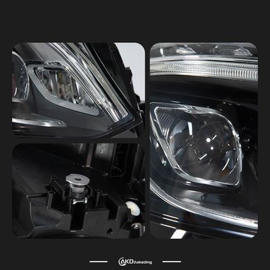 Передние лед фары для Mercedes-Benz ML-класса (W166) 2012-2015 г.в. Мерседес МЛ 166, Mercedes, Альтернативная оптика, ML-Class, Новое, На штатные места, M-KLASSE (W166) 2011-