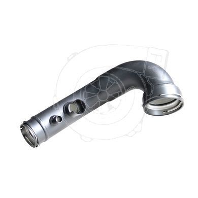 Чардж пайп буст пайп Charge pipe Boost Pipe BMW B48 B46 F30 330i 320i, Черный, BMW, Алюминий, 3-Series, Новое, На штатные места, 3 (F30, F35, F80) 2011-