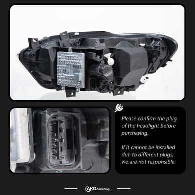 Передние тюнинг лед фары для BMW 1 серии F20/F21 2016-2018 г.в. БМВ Ф20 \ Ф21, BMW, Альтернативная оптика, 1-Series, Новое, На штатные места