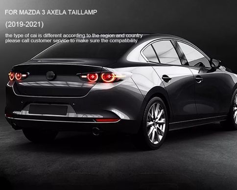 Задні лед ліхтарі Mazda 3 2020 р.в. Мазда 3, Mazda, Альтернативная оптика, 3, Новое, На штатные места