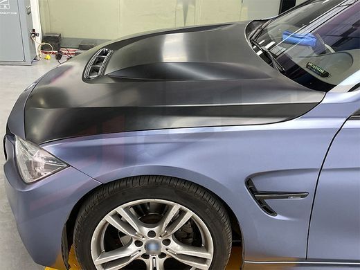 Капот BMW 3 серії F30 F31 / 4 серії F32 F33 F36 у стилі CS, Черный, Зовнішній тюнінг, BMW, Капот, Требуется, Алюминий, 3-Series, Новое, На штатные места, 3 (F30, F35, F80) 2011-