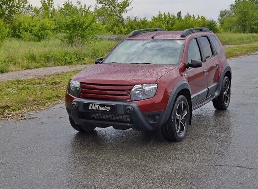 Решетка радиатора "КАРТ" Renaul Duster 2010-2017 г.в. Рено Дастер, Черный, Renault, Решетка радиатора, Требуется, ABS-пластик, Duster, Новое, На штатные места, Duster 2015-