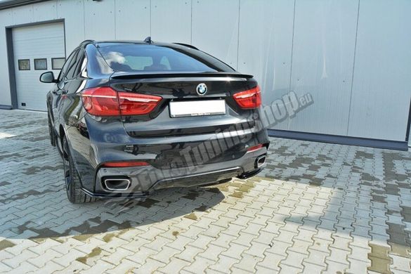 Cпойлер багажника (сабля, утиный хвостик, лип спойлер) BMW X6 F16 2014+ г.в. MAXTON DESIGN