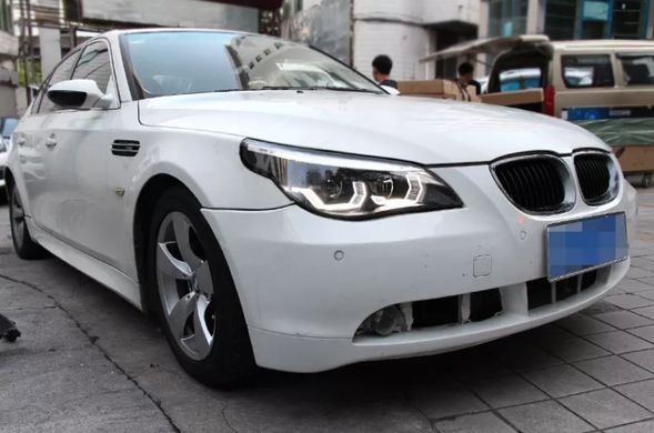 Передние тюнинг лед фары BMW 5-серии E60 2003-2010 г.в. Бмв е60, BMW, Альтернативная оптика, 5-Series, Новое, На штатные места, 5 (E60) 2003-2010