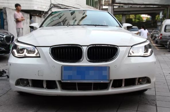 Передние тюнинг лед фары BMW 5-серии E60 2003-2010 г.в. Бмв е60, BMW, Альтернативная оптика, 5-Series, Новое, На штатные места, 5 (E60) 2003-2010