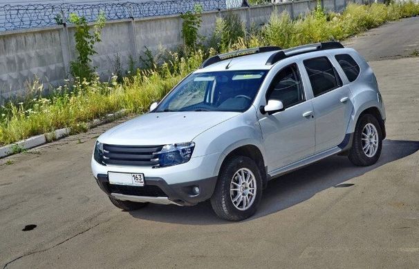 Решетка радиатора "КАРТ" Renaul Duster 2010-2017 г.в. Рено Дастер, Черный, Renault, Решетка радиатора, Требуется, ABS-пластик, Duster, Новое, На штатные места, Duster 2015-