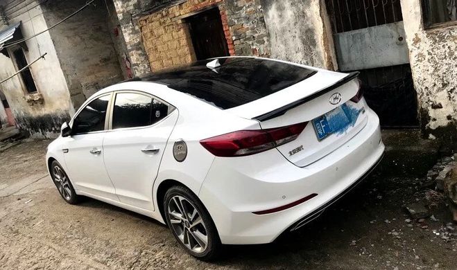 Спойлер крышки багажника Hyundai Elantra 2016-2018 г.в. ABS пластик