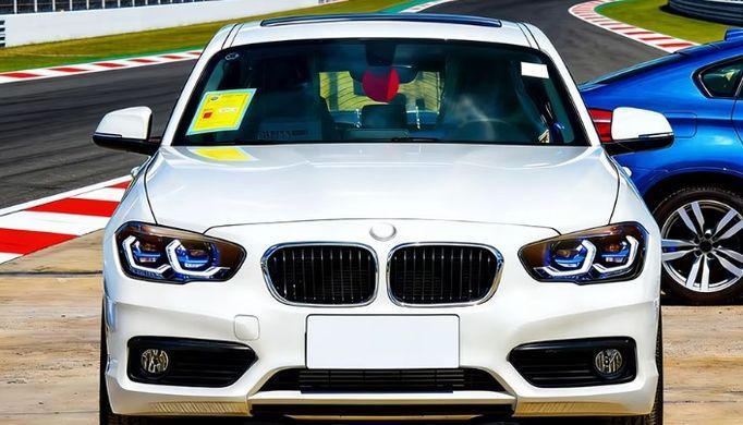 Передние тюнинг лед фары для BMW 1 серии F20/F21 2016-2018 г.в. БМВ Ф20 \ Ф21, BMW, Альтернативная оптика, 1-Series, Новое, На штатные места