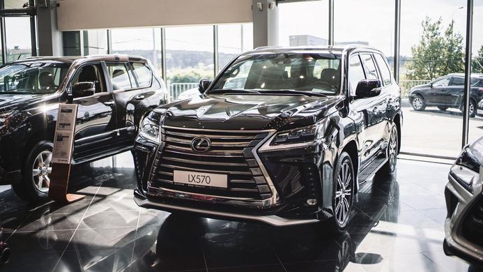 Тюнинг обвес Lexus LX 570/450d 2016+ г.в. под заводскую решетку, Черный, Lexus, Комплект обвеса, Требуется, Полипропилен, LX, Новое, На штатные места, LX570 2016-