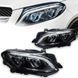 Передние лед фары для Mercedes-Benz ML-класса (W166) 2012-2015 г.в. Мерседес МЛ 166, Mercedes, Альтернативная оптика, ML-Class, Новое, На штатные места, M-KLASSE (W166) 2011-
