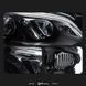 Передние лед фары для Mercedes-Benz ML-класса (W166) 2012-2015 г.в. Мерседес МЛ 166, Mercedes, Альтернативная оптика, ML-Class, Новое, На штатные места, M-KLASSE (W166) 2011-