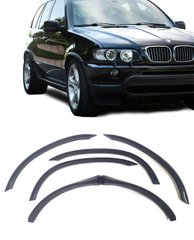 Розширювачі арок 4.6is / 4.8is BMW X5 E53 1999-2006 р.в. ABS пластик, Черный, BMW, Расширители арок, Не требуется, ABS-пластик, X5, Новое, На штатные места, X5 (E53) 1999-2003