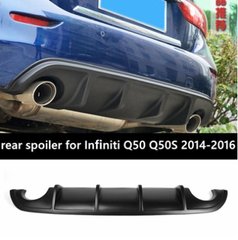 Дифузор заднього бампера Infiniti Q50 2013-2017 р.в. Інфініті К50