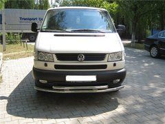 Передний ус двойной с нержавейки Volkswagen T-4