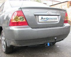 Прицепное устройство со сьемным крюком (Фаркоп) COROLLA E12 седан\универсал 2002-2007 г.в.