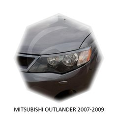 Реснички на фары Mitsubishi OUTLANDER 2007-2009 г.в. митсубиши аутлендер