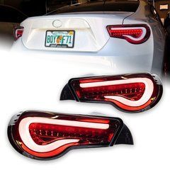 Задние тюнинг лед фонари для Toyota GT86 BRZ 2012-2018 г.в. Субару БРЗ, Toyota, Альтернативная оптика, Новое, На штатные места