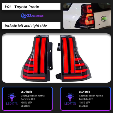 Тюнинг лед задние фонари Toyota Prado 150 2010-2017 г.в. Тойота Прадо