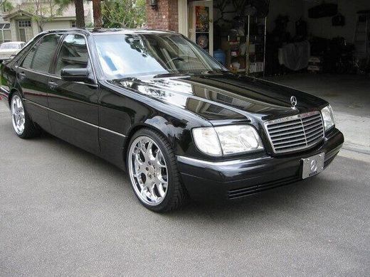 copy_Решетка радиатора Mercedes W140