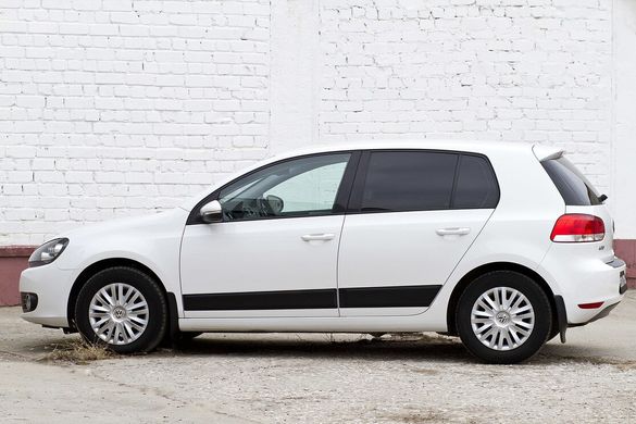 Молдинги на двери Volkswagen Golf VI 2009-2012 г.в. Гольф 6